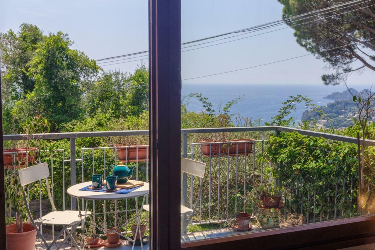 Casa Anna Sea View, Pool, Parking & Wifi Apartment Rapallo Ngoại thất bức ảnh